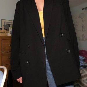 Oversized Double Breasted Blazer